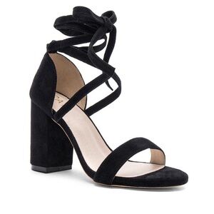 Revolve Raye Laurel Ankle-wrap Strappy Heels